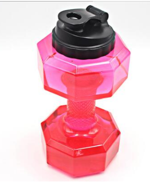 PET Material Gym Large-capacity Dumbbell Water Bottle