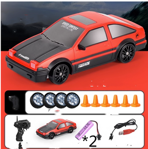 2.4G Drift Rc Car 4WD RC Drift Car Toy Remote Control GTR Model AE86 Vehicle Car RC Racing Car Toy For Children Christmas Gifts