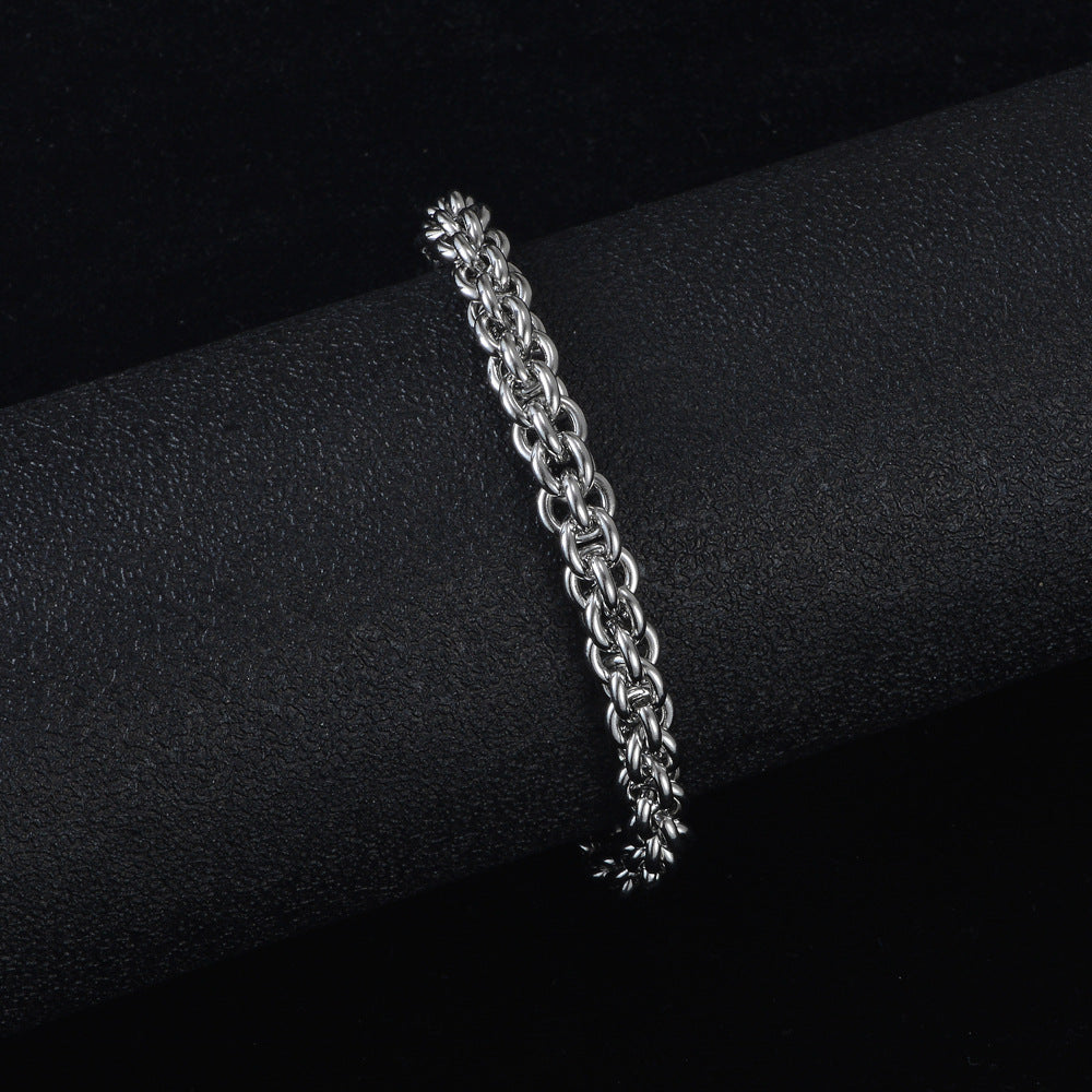 European And American Titanium Steel Men's Bracelet