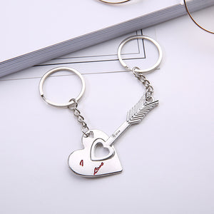 Couple Keychain Cupid Key Pendant Hot-selling Small Gift