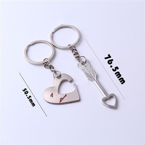 Couple Keychain Cupid Key Pendant Hot-selling Small Gift