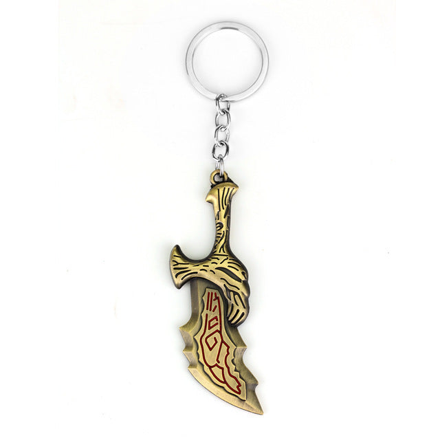 Keychain Metal Necklace Pendant Game Peripheral