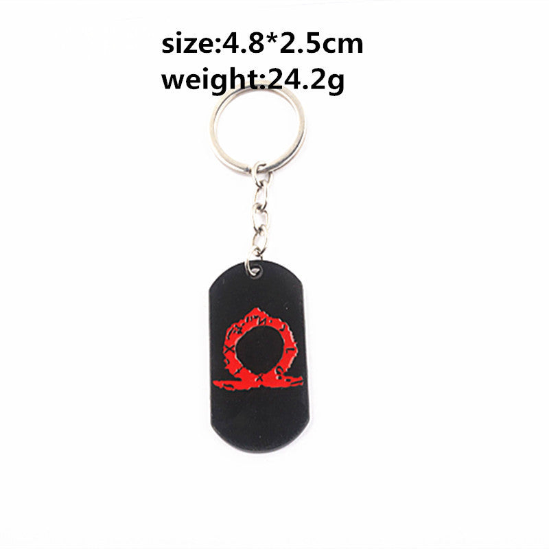 Keychain Metal Necklace Pendant Game Peripheral