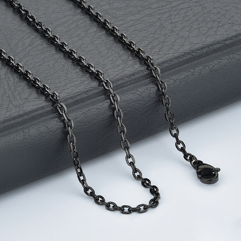 Stainless Steel Necklace Necklace Cross Chain O Chain Pendant Necklace