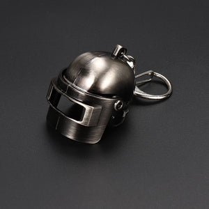 Pan Three-level Head Metal Model Keychain