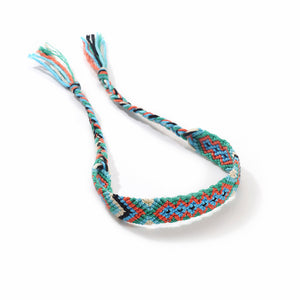 Retro Ethnic Style Woven Colorful Totem Jewelry