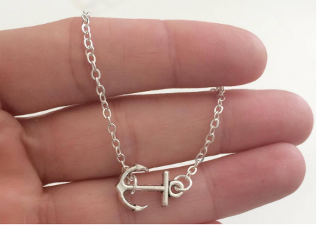 Fashion anklet alloy anchor anklet