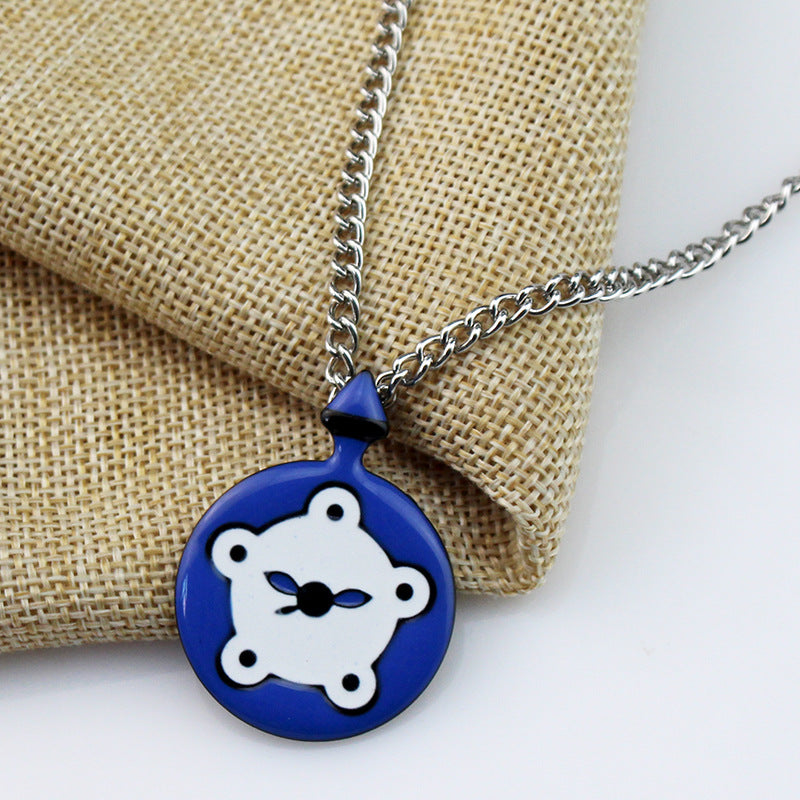 Ladybug Shape Pendant Simple And Versatile Necklace