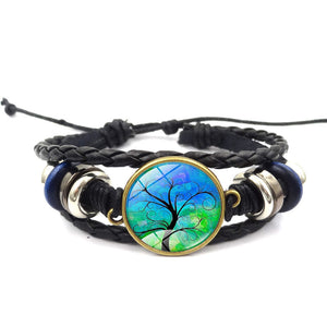 Tree of Life Bracelet Handmade Jewelry Multilayer Braided Bracelets