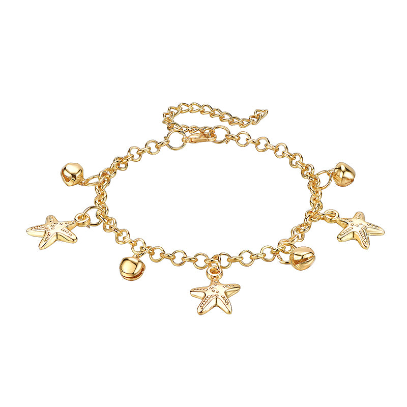 New Sweet And Exaggerated Retro Anklet For Women