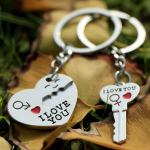 Creative I love you Couple Keychain