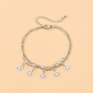 New Sweet And Exaggerated Retro Anklet For Women