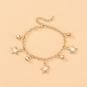 New Sweet And Exaggerated Retro Anklet For Women