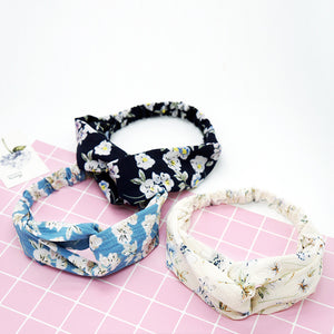 Korean Hair Accessories Cross Washing Face Hair Band