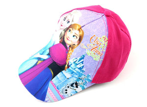 Anime Disney Marvel Frozen Cartoon Children Hat Boys Girls Travel Hat Spider-Man