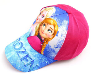 Anime Disney Marvel Frozen Cartoon Children Hat Boys Girls Travel Hat Spider-Man