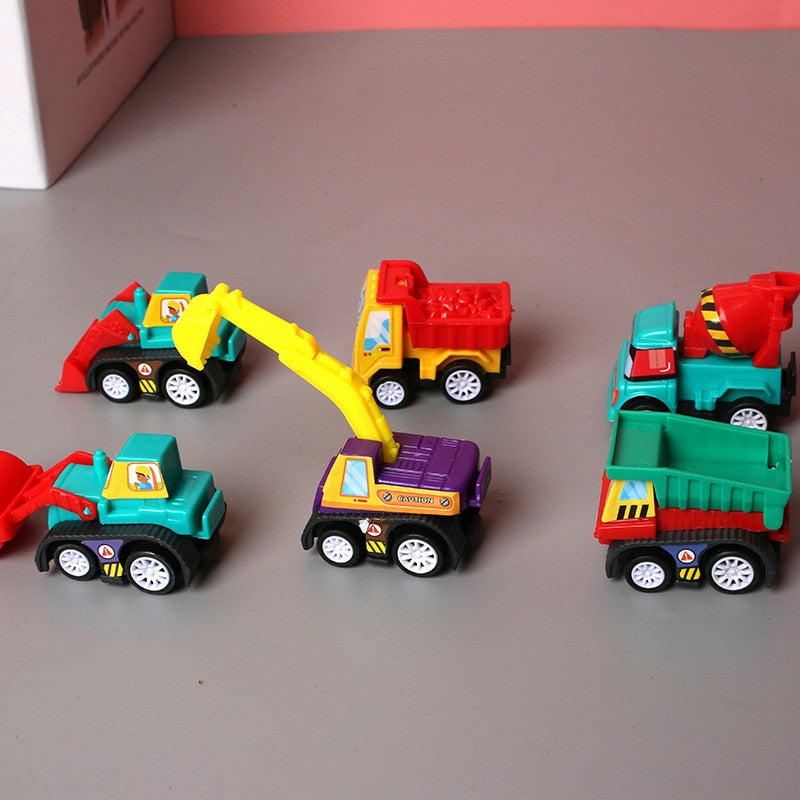 6pcs Mini Pull Back Car Toys