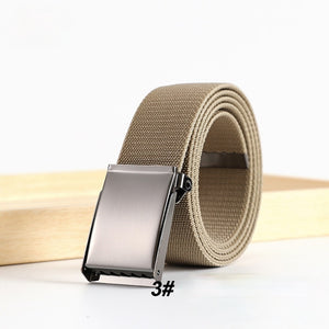 Stretch Fabric Belt Knit Breathable Canvas Belt