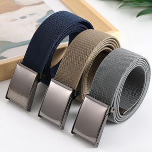 Stretch Fabric Belt Knit Breathable Canvas Belt