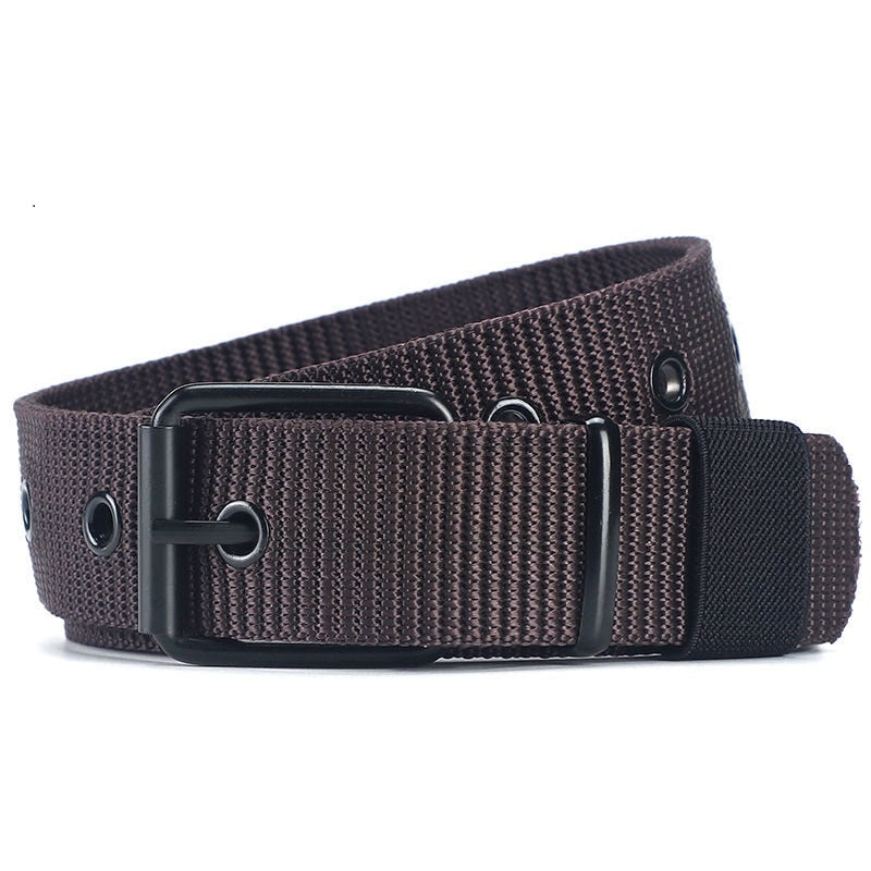 Men Belts Army Military Canvas Nylon Webbing Tactical Belt