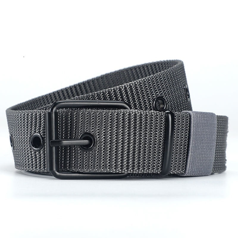 Men Belts Army Military Canvas Nylon Webbing Tactical Belt