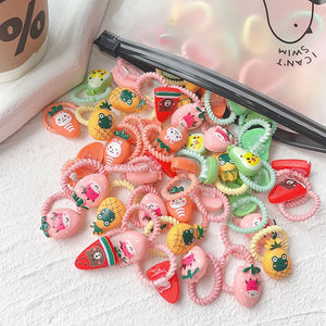 Cute Bowknot Headbands Girls Elastic Hair Band