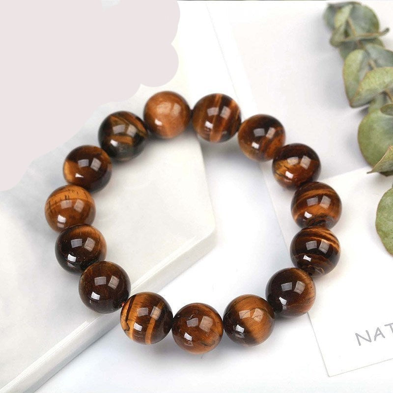 High-Quality Blue Tiger Eye Buddha Bracelets for Women and Men