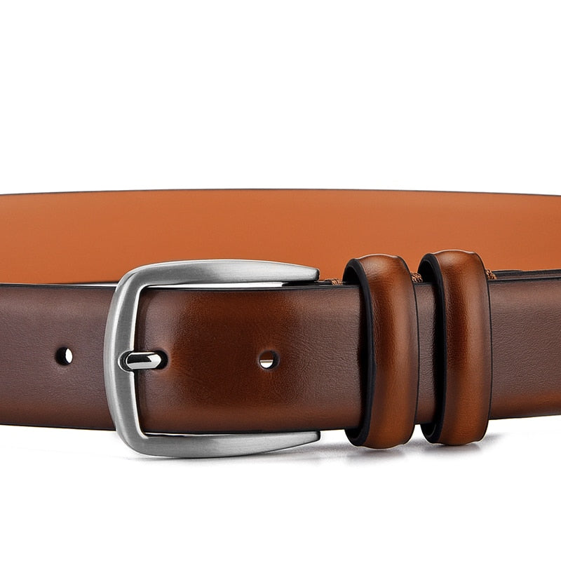 Belt Male Fashion Men Luxury Designer Cowskin Belts