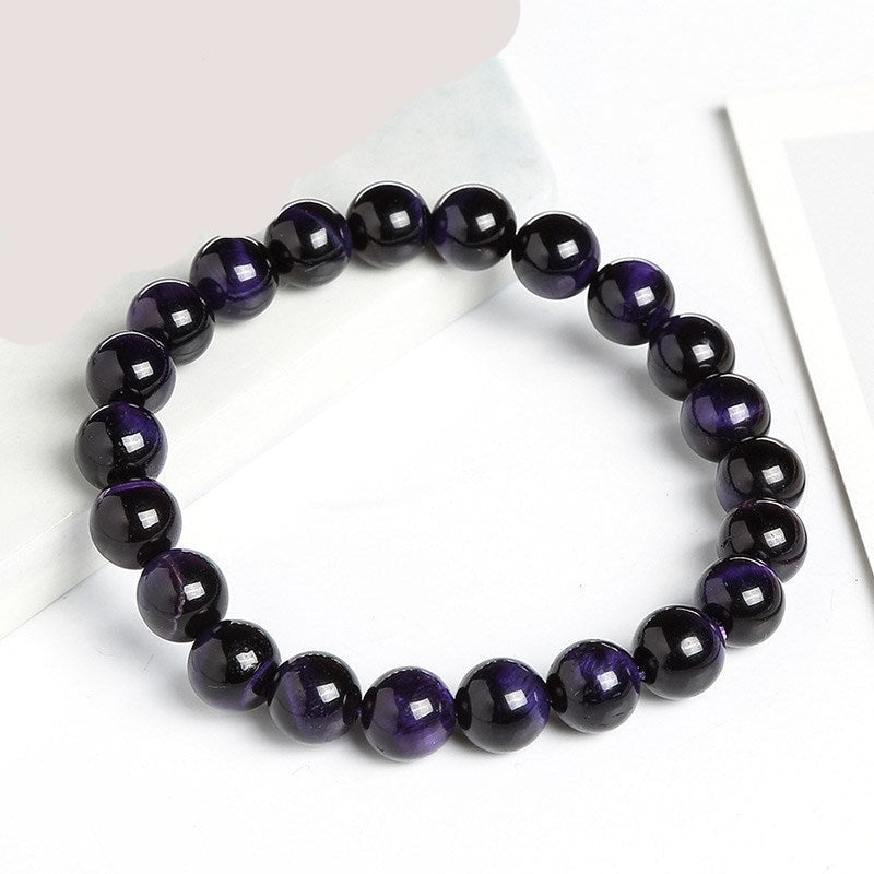 High-Quality Blue Tiger Eye Buddha Bracelets for Women and Men