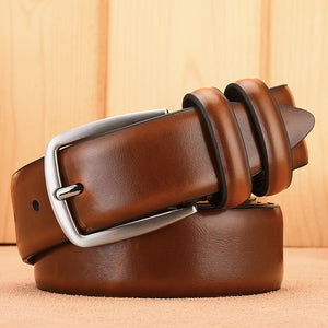 Belt Male Fashion Men Luxury Designer Cowskin Belts