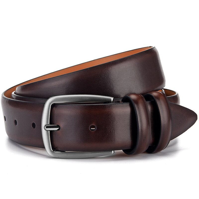 Belt Male Fashion Men Luxury Designer Cowskin Belts