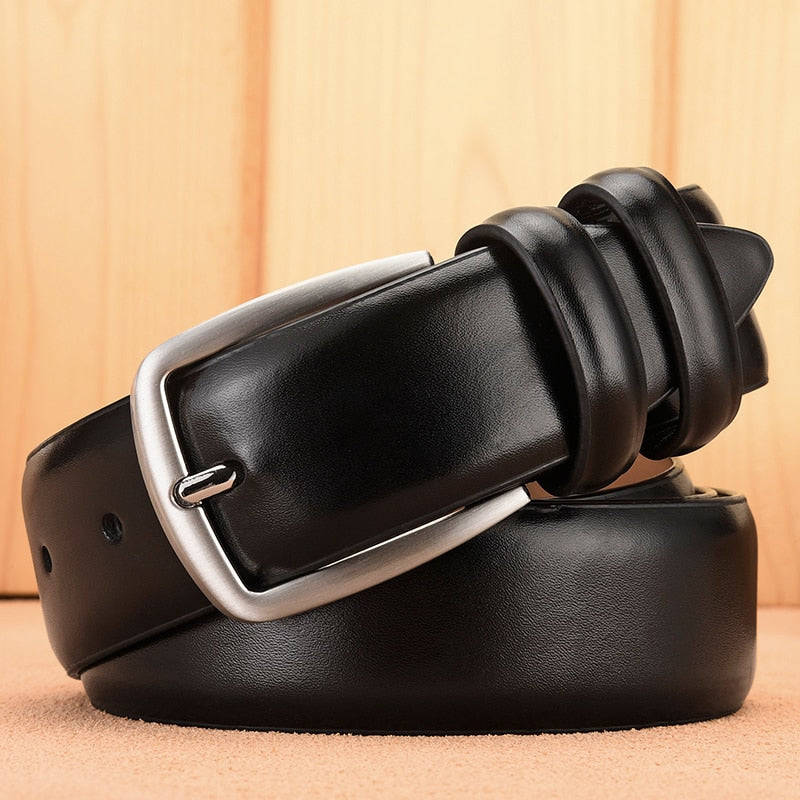 Belt Male Fashion Men Luxury Designer Cowskin Belts