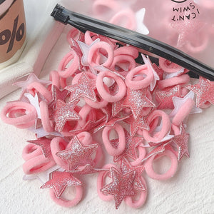 Cute Bowknot Headbands Girls Elastic Hair Band