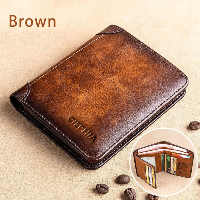 Wallets for Men Vintage