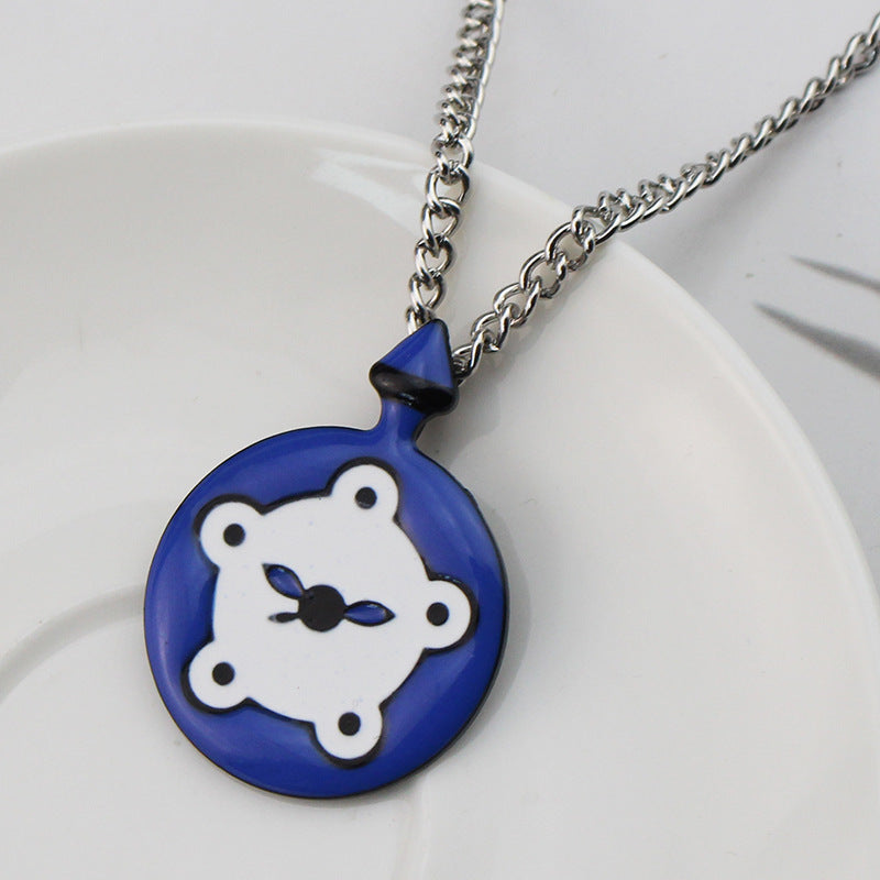 Ladybug Shape Pendant Simple And Versatile Necklace