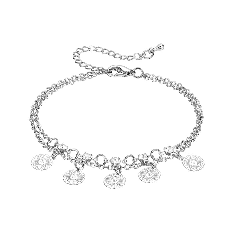 New Sweet And Exaggerated Retro Anklet For Women