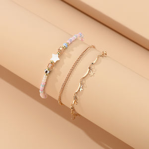 New Sweet And Exaggerated Retro Anklet For Women