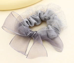 Mesh Bow Hair Accessories Hair Tie